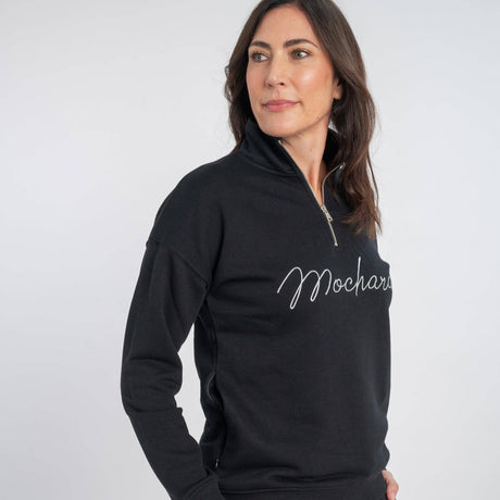 Mochara Luxe Collection Half Zip Sweatshirt