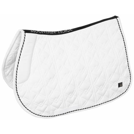Mountain Horse Saddle Pad #colour_white