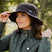 Toggi Ladies Monroe Wax Cloche #colour_chocolate