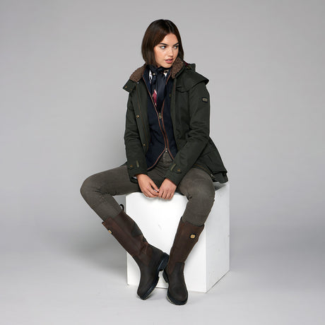 Toggi Portobello Waterproof Coat #colour_dark-green