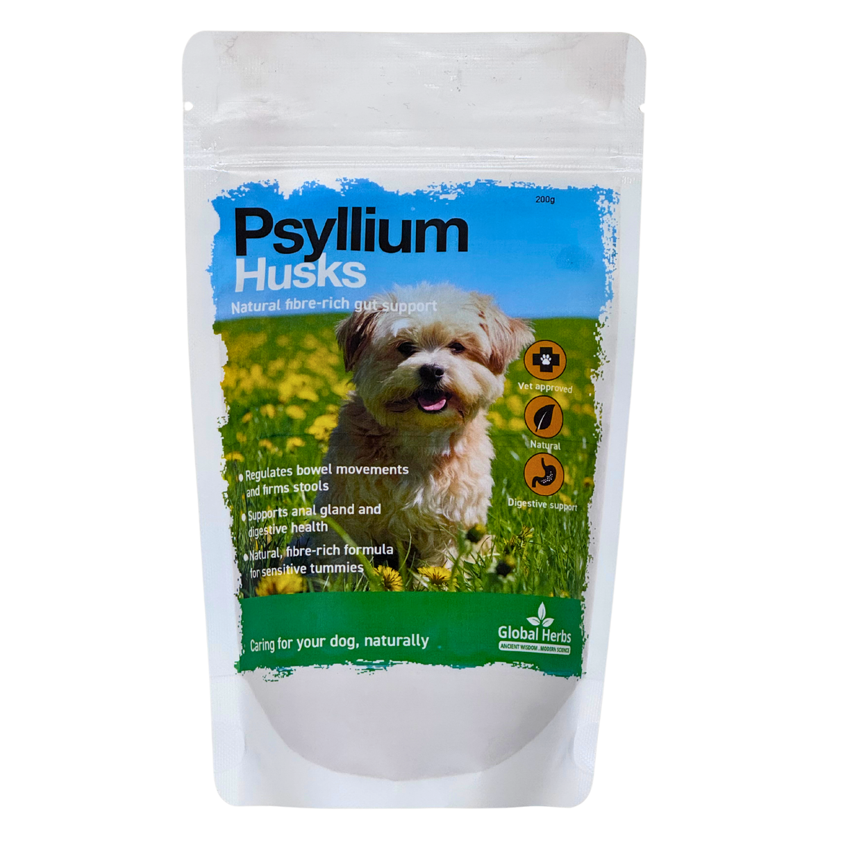 Global Herbs Canine Pysllium Husks