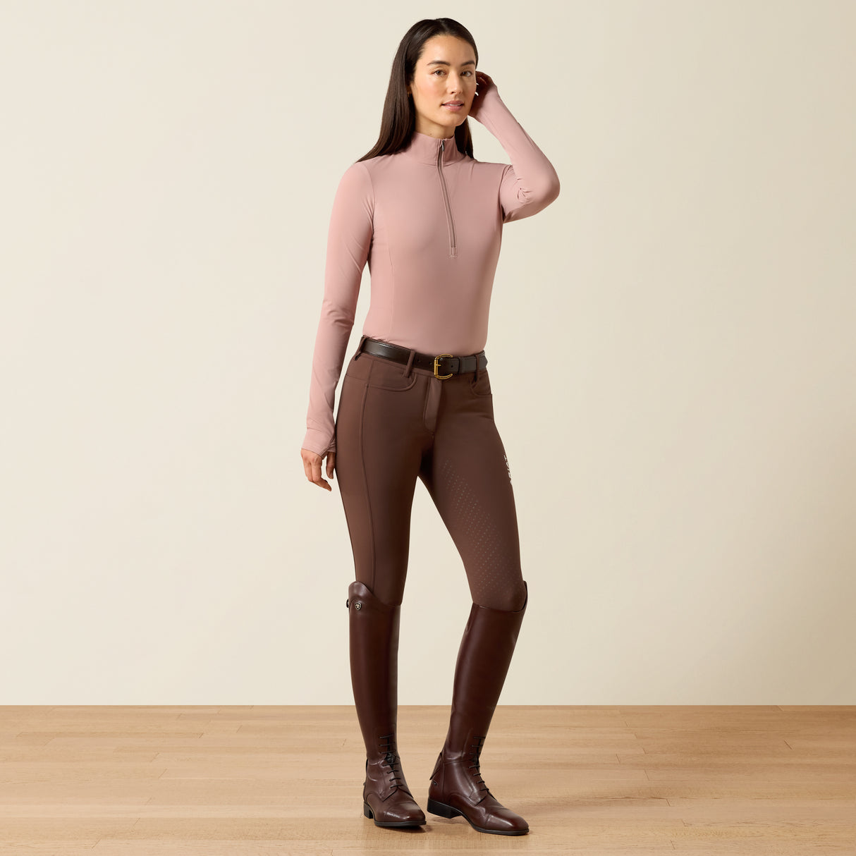 Ariat Women's SolVeil 1/2 Zip Baselayer