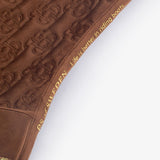 PS of Sweden Velvet Monogram Dressage Saddle Pad #colour_fudge