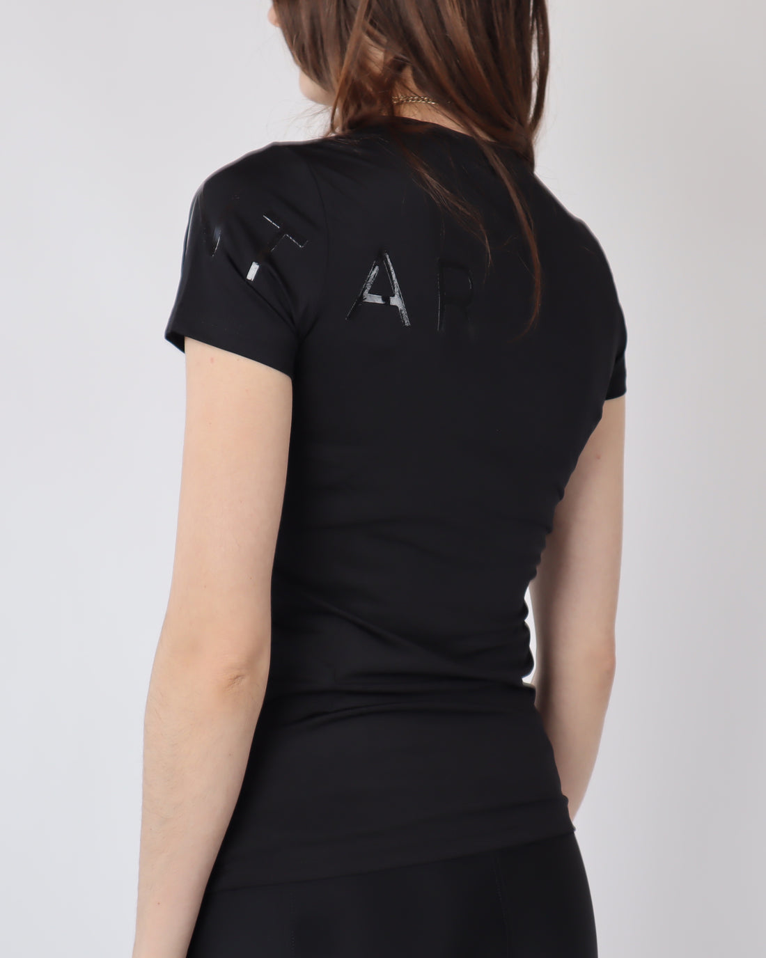 Montar Bristol tone in tone glitter logo #colour_black