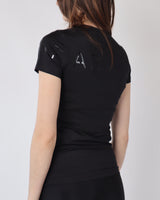 Montar Bristol tone in tone glitter logo #colour_black