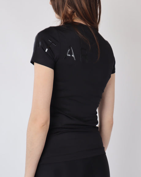 Montar Bristol tone in tone glitter logo #colour_black