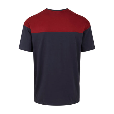 Ridgeline Unisex Backslider T Shirt #colour_navy-multi
