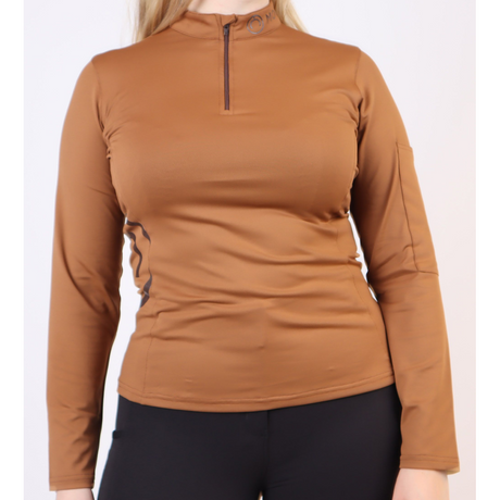Montar Gudrun Brok Logo Polo #colour_toffee