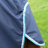 Bridleway Ontario Lite Combo Turnout Rug #colour_navy