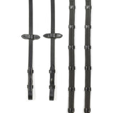 Whitaker Billet 9-Loop Reins #colour_black