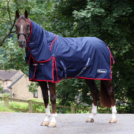 Whitaker Rastrick V2 0g Fixed Neck Turnout Rug #colour_navy
