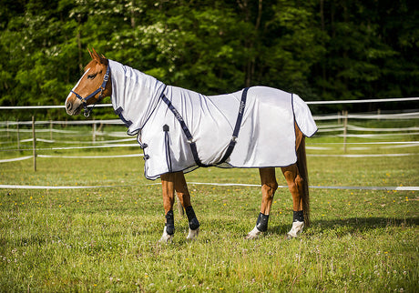 Equitheme Combo Mesh Sheet #colour_white-navy