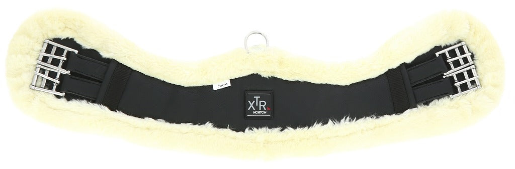 Norton XTR Mouton Synthetique Short Girth #colour_black-white