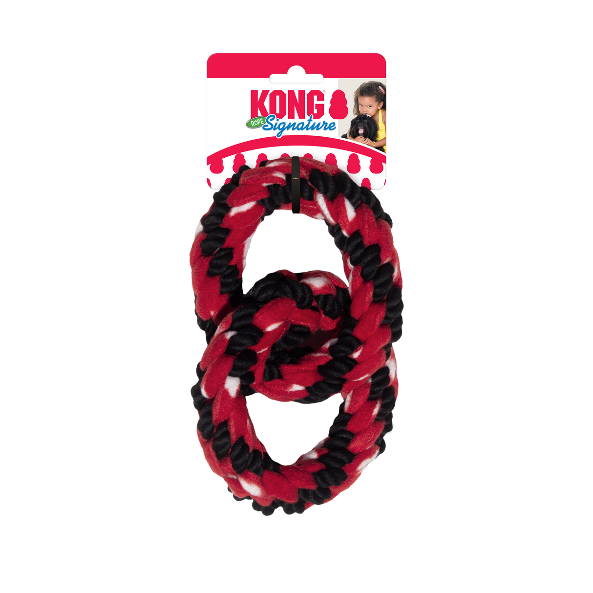 KONG Signature Rope Double Ring Tug