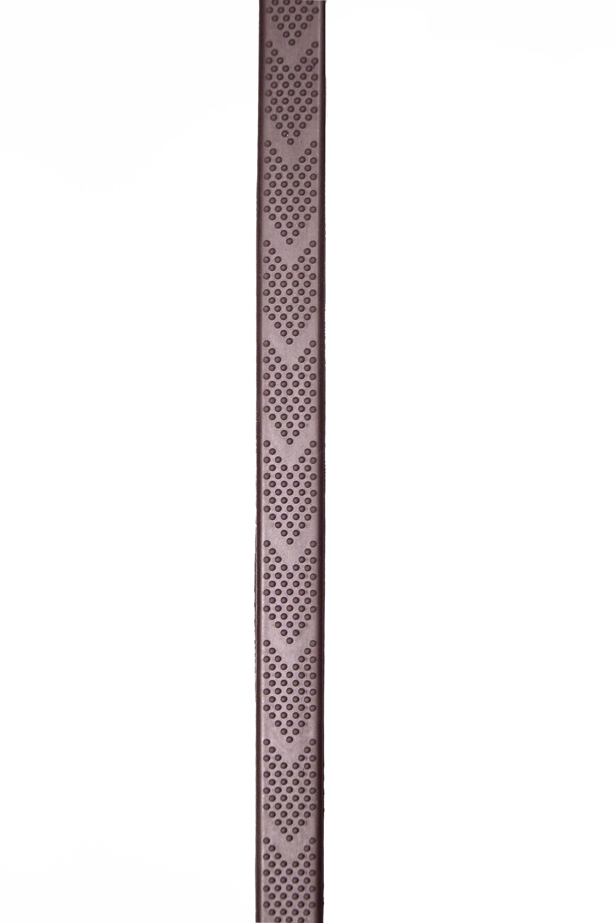 Henry James V-Grip Rubber Reins #colour_havana-brown