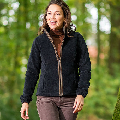 Baleno Sarah Ladies Fleece Jacket #colour_navy-blue