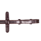 Henry James Biothane® Bio Grip Rubber Reins #colour_havana-brown