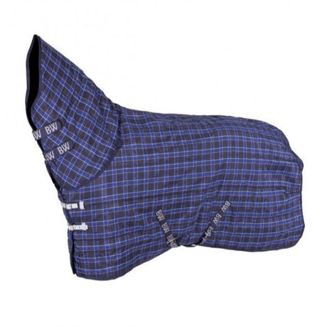 Shires 250g Fernie Stable Combo Rug #colour_navy-check