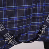 Shires 250g Fernie Stable Combo Rug #colour_navy-check