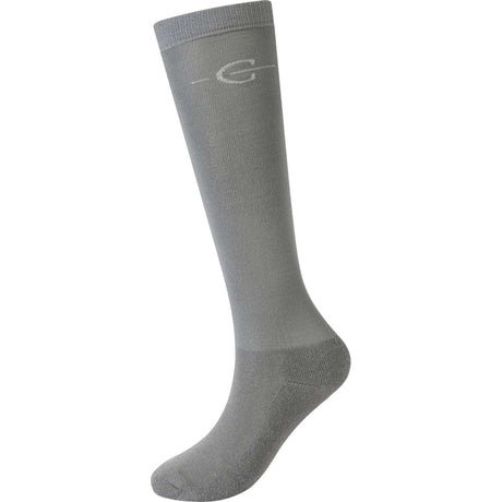 Covalliero Competition Riding Socks #colour_steel-grey