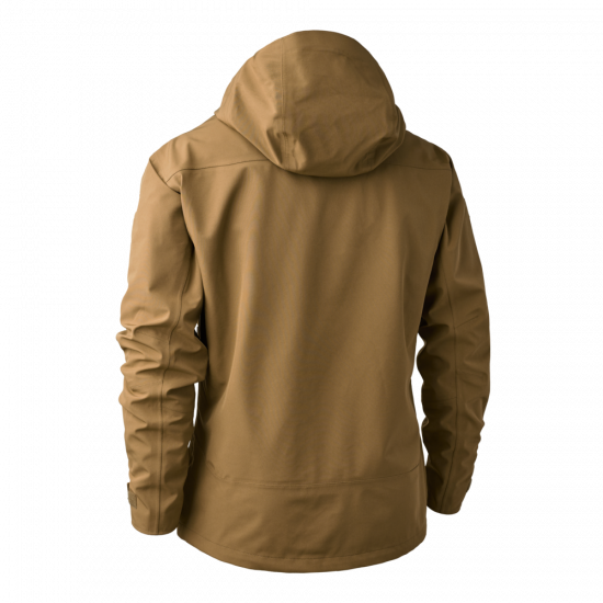 Deerhunter Sarek Shell Jacket with hood #colour_butternut