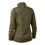 Deerhunter Sarek Ladies Knitted Jacket #colour_butternut-melange