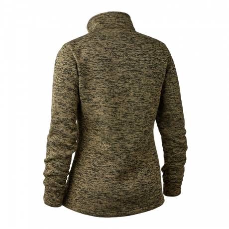 Deerhunter Sarek Ladies Knitted Jacket #colour_butternut-melange