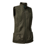 Deerhunter Ann Ladies Extreme Waistcoat #colour_palm-green