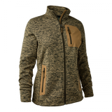 Deerhunter Sarek Ladies Knitted Jacket #colour_butternut-melange