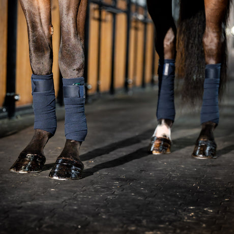 Horseware Ireland Amigo Fleece Bandages #colour_navy