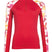 HKM Children's Functional Shirt -Essentials Flower- #colour_red-pink