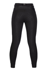 HKM Ladies Full Seat Riding Breeches -Harbour Island- #colour_black