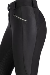 HKM Ladies Full Seat Riding Breeches -Harbour Island- #colour_black