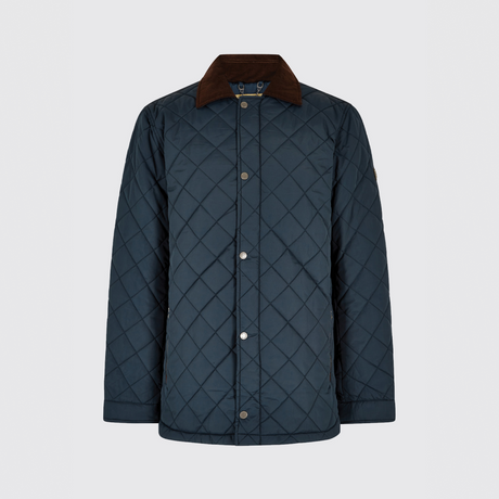 Dubarry Mens Mountusher Quilted Jacket #Colour_navy
