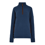 Dubarry Womens Morrisey Zip Neck Sweater #Colour_peacock