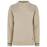 Dubarry Mens Clarinbridge Crew Neck Sweatshirt #Colour_oat