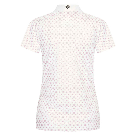 Imperial Riding Children's Roxy AOP Tech Top #colour_white-pink