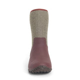 Muck Boot Muckster II Slip On Short Boots #colour_raisin-herringbone-print
