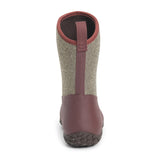 Muck Boot Muckster II Slip On Short Boots #colour_raisin-herringbone-print