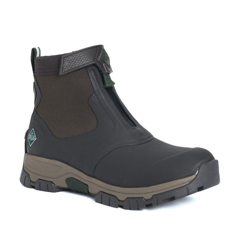 Muck Boots Apex Mid Zip Boots #colour_dark-brown