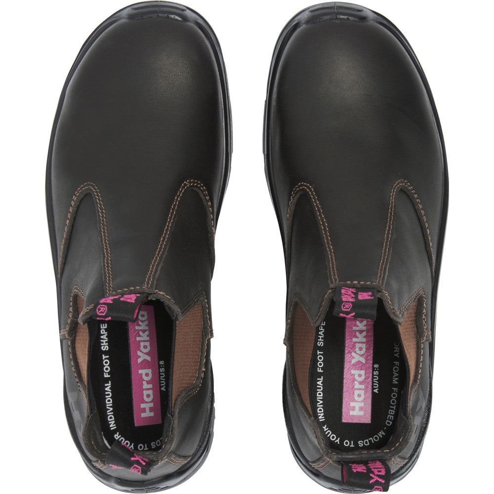 Hard Yakka Women Banjo Elastic Gusset Safety Boot