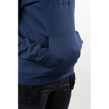 Hard Yakka Embossed Pullover Hoodie #colour_indigo-blue