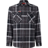 Hard Yakka Core Flannel Shirt #colour_charcoal
