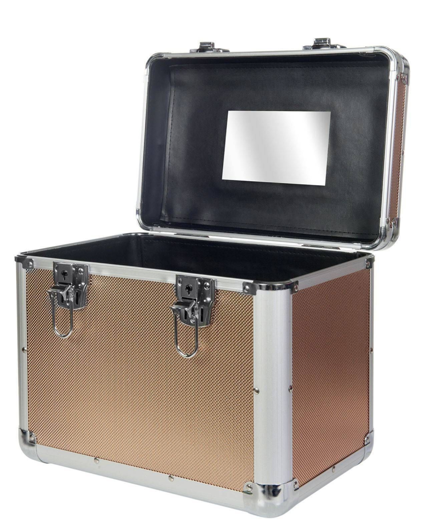 HKM Elements Grooming Box  32 x 20 x 26 cm #colour_rose-gold