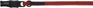 Covalliero Carabiner Hook Lead Rope #colour_rust