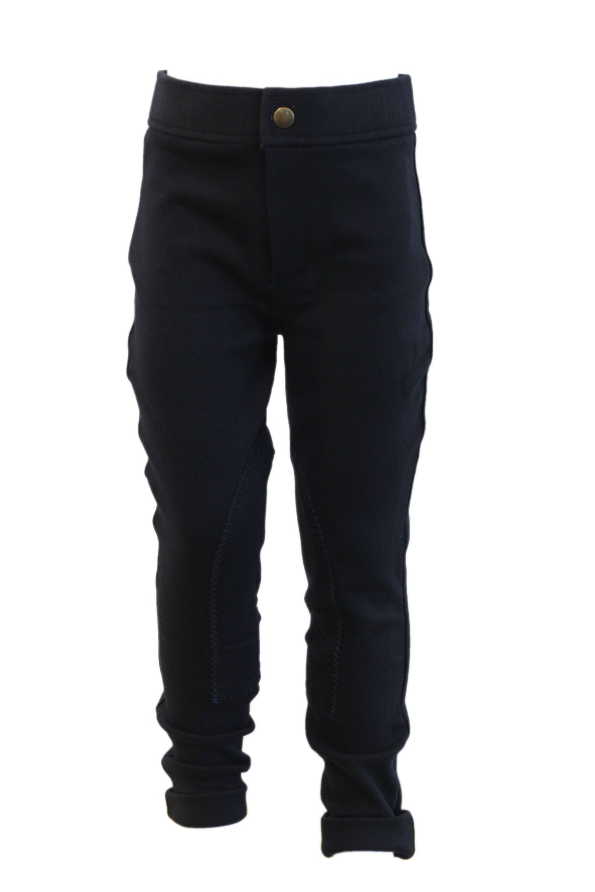 Mackey Equisential Children's Cotton Jodhpurs #colour_navy