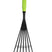 Red Gorilla Big Tidee Plastic Rake #colour_pistactio