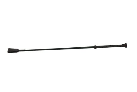Mackey C3 Rein Grip Handle Whip #colour_ green-black