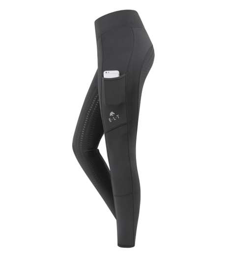 E.L.T Ella Ladies Riding Leggings #colour_ashphalt