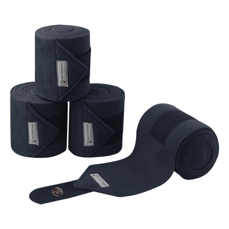 Waldhausen Modern Rose Fleece Bandage Set #colour_night-blue
